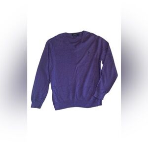 Ralph Lauren Pima Cotton V Neck Sweater